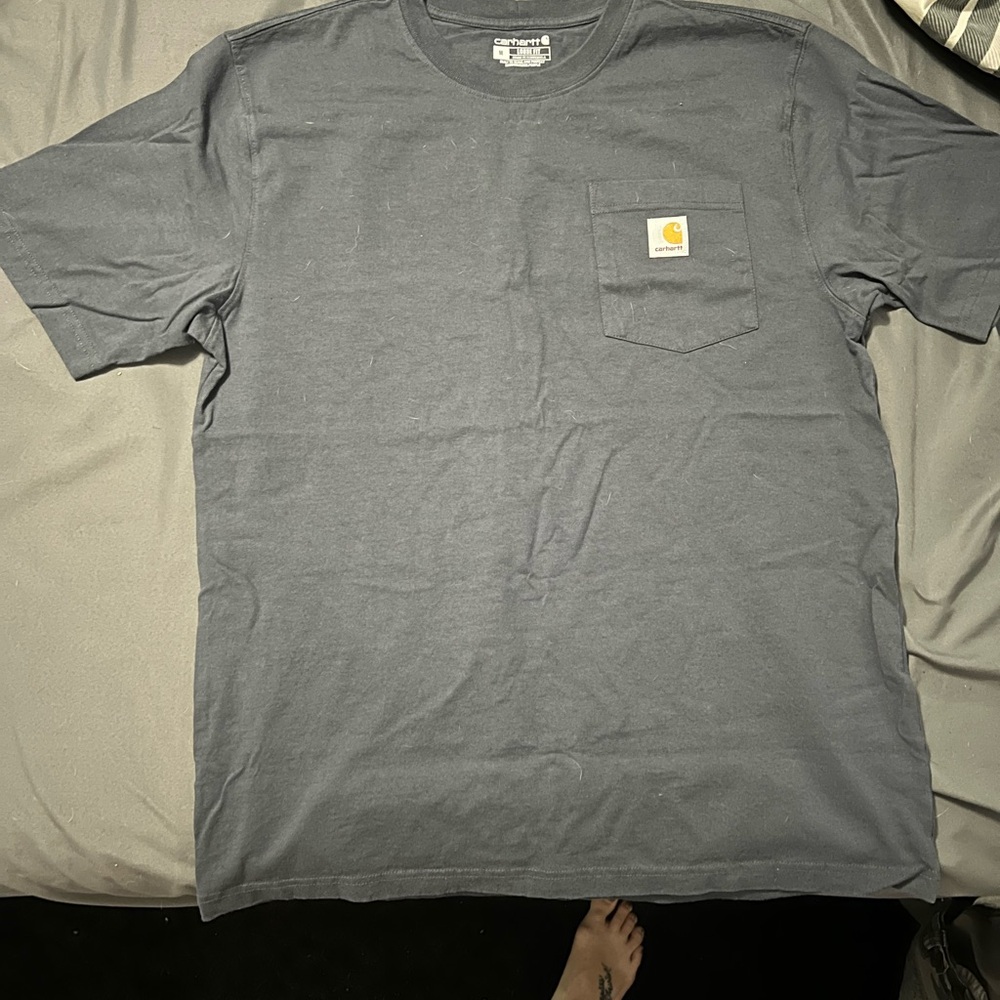 Carhartt Men's Slate Blue Pocket Tee